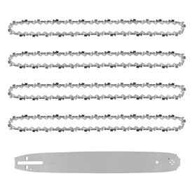 Guide de 40cm avce 4 Chaînes de Tronçonneuses