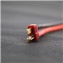 be in your mind 2pcs Câble de Chargeur Banane T-Plug à 4mm Compatible pour Chargement de Batterie RC Lipo - 12 Pouces (14AWG)