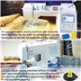 New brothread 63 Brother Couleurs Polyester Fil machine à broder pour Brother/Babylock/Janome/Singer/Kenmore Machine 500M (550Y)