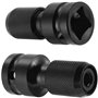 Pomlink Lot de 2 adaptateurs 1/2" carré à 1/4" hexagonal