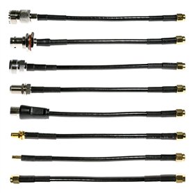NooElec Kit de Connexion de Câble SMA Ensemble de 8 Câbles d'Adaptateur RF pour Radios NESDR Smart (RTL-SDR)