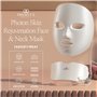 Masque de Luminothérapie 7 couleurs par Project E Beauty | Soins du Visage | Eclaircit et Raffermit la Peau | Calme l'Inflammati