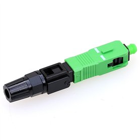 10 pièces de connecteur rapide/connecteur optique rapide mode simple SC APC