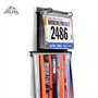 Gone For a Run BibFOLIO Plus Porte-dossard de course et support de médailles de course à pied | Présentoir pour médailles de cou