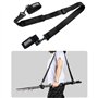 DONQL Sangle de Pêche pour Canne à Pêche - Longueur Réglable(77-137cm) Sangle Velcro Sangle Scratch Sangle de Transport Fourreau