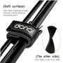 DONQL Sangle de Pêche pour Canne à Pêche - Longueur Réglable(77-137cm) Sangle Velcro Sangle Scratch Sangle de Transport Fourreau