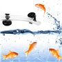 Fulushou Ventouse Aquarium 24 Pièces Ventouse Aquarium Support Clips pour Chauffage Ventouse Aquarium Plastique Noir pour Tube d