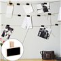 100Pcs Tableau Noir en Bois