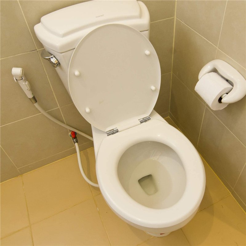 Image secondaire de Charniere Abattant WC, Kit Fixations Remplacement pour WC Abattant, Charnière WC Fixations, pour Sièges de Toilette en Résine de