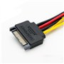 Bolongking CDL Micro Lot de 3 câbles répartiteurs SATA vers double SATA pour disque dur HDD SSD 20,3 cm