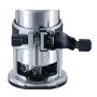 Affleureuse Défonceuse Trimmer Router Fraiseuse Électrique Outil à Bois 710W Pince 8mm 6.35mm + Coffret de 15 Fraises à défoncer