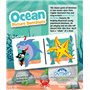 Picture Dominos : jeu assorti sur le thème de l'océan pour enfants d'âge préscolaire – Contient 36 dominos – pour 2 joueurs ou p
