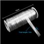DXLing 1cm x 12 m Bande Élastique Transparente TPU Élastique Clair Bande Élastique Léger Sangle Élastique Léger Elastic Haute Fl