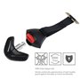 MuStone Boucle de verrouillage fixe pour siège de voiture pour bébé (noir)