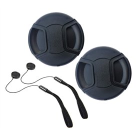 58mm Bouchons D'objectif Capuchon Cache Objectif pour Canon EF-S 18-55mm f/3.5-5.6 is II/STM/f/4-5.6 is STMKit sur Canon EOS 400