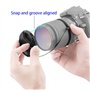 58mm Bouchons D'objectif Capuchon Cache Objectif pour Canon EF-S 18-55mm f/3.5-5.6 is II/STM/f/4-5.6 is STMKit sur Canon EOS 400