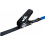 LODD - 5 Sangles d'Arrimage à Cliquet en Acier 6m x 25mm - Polyester Résistant (800 kg) avec Sac de Transport - Norme en 12195-2