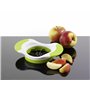 Stone&Stone Coupe Pomme Inox Professionnel avec 8 Lames Acier Inoxydable | Éplucheur de Pomme avec Levier Anti Trognon | Design