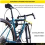 5 mx 8 mm d´acier de double boucle pour support antivol bikeTRAP