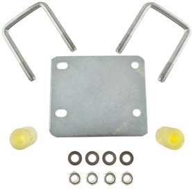 AB Tools Roue Jockey remorque Kit de Fixation Easy Fit Aucun Forage Erde Daxara TR184