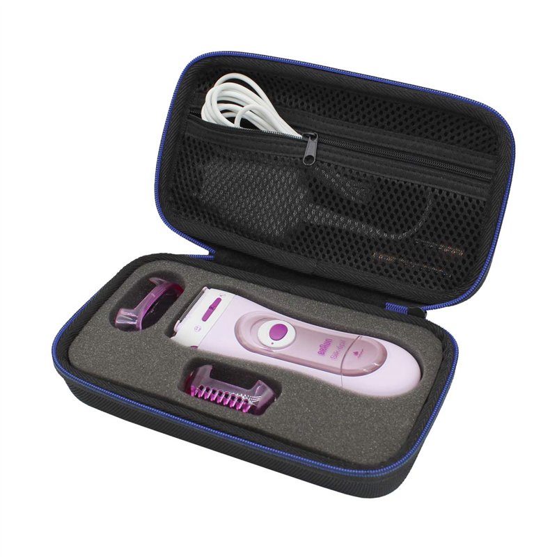 Image secondaire de Portable Dur Voyage Cas Sac étui pour Braun Silk-Épil Lady Shaver 5-100 5160 Rasoir Électrique par GUBEE