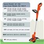 Eventronic 8 Pack Bobine Fil Coupe Bordure Compatible avec Black et Decker Coupe Bordures, A6481 A6485 1.65mm Bobine de Fil Debr