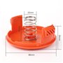 Fumanduo 4pcs Couvercle De Coupe-Bordure, Capuchon De Bobine De Rechange Couvercle De Bobine De Remplacement Bobine De Coupe-Cou
