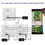 HFeng 4.3 '' Kit interphone vidéo couleur pour interphone 3 moniteurs + 700TVL Caméra vidéo de vision nocturne COMS IR pour 3 ap
