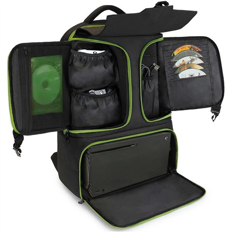 ENHANCE Sac À Dos De Jeu pour Console Compatible avec Xbox Series X