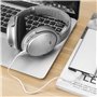 Geekria QuickFit Câble de Charge Micro-USB pour Casque Bose QC35, SoundLink, Solo2.0, Solo3, Sony MDR-XB950BT et Plus Blanc Prod
