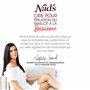Nad’s Cire Pour Du Maillot À La Brésilienne - Kit D'Épilation À La Maison Avec Cire Dure, Pot de Cire Chaude, y compris la zone 