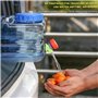 10L Jerrican Alimentaire Camping, Reservoir Eau Seau avec Robinet, Grande Capacité Bidon d'eau avec Poignée, Bouilloire Qualité 