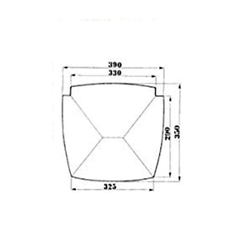 Image secondaire de 1212 Venezia Set de 6 assises de chaises de rechange en paille -