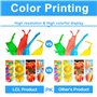 LCL Cartouche d'encre Compatible 210XL (4 Pack 1 Noir 1 Cyan 1 Magenta 1 Jaune) Remplacement pour Lexmark Office Edge Pro4000c/P