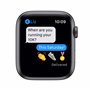 Apple Watch Series 6 (GPS, 44MM) Boîtier en Aluminium Gris Sidéral avec Bracelet Sport Noir (Reconditionné)