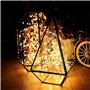 120 LED 12m/39FT avec guirlandes lumineuses étanches pour chambre à coucher Jardin