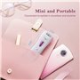 SHIKING Epilateur, Epilateur Electrique Femme avec Lumière LED, Epilateur Visage Femme Rechargeable approprié pour Aisselles, Ja