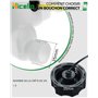 Hicello 2PCS Bouchon d'Essence Ø intérieur 33mm Bouchons de Réservoir de Carburant pour Tondeuse à Gazon,Débroussailleuse, Taill