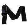 SM SunniMix Boîte à Appâts De Pêche Ceinture De Pêche Wasit Box Bag Organisateur De Pêche - Noir, 32x16.8cm