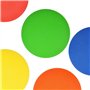VGEBY Lot de 10 Marqueurs de Disque Plat, Rond en Silicone Speed Agility d'entraînement Spot Cônes Field marqueur pour Football,