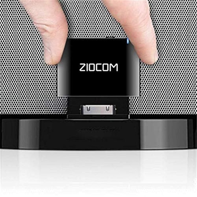 Image secondaire de ZIOCOM Adaptateur Bluetooth Bose à 30 Broches pour Sounddock et Autres Stations d'accueil à Musique, Haut-Parleur pour iPod à 30
