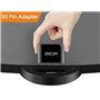 ZIOCOM Adaptateur Bluetooth Bose à 30 Broches pour Sounddock et Autres Stations d'accueil à Musique, Haut-Parleur pour iPod à 30