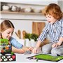 Dr. Daz Sicence Cristaux Jeux Enfant Kit Découverte Scientifique 12 Pierres Precieuses Et Minéraux