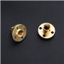 Aipaide 8 Pièces T8 Écrou Vis Trapézoïdal en Laiton Résistant à la Corrosion pour 8mm Fil Tige Filetée RepRap i3 3D Imprimante Z