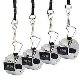 ZoomSky 4 Pcs Compteurs Manuels