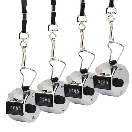 ZoomSky 4 Pcs Compteurs Manuels