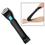 OFKPO Rasoir Retour Back Hair Shaver électrique Retour Cheveux Rasoir Remover, Cheveux de Dos Épilation du Dos de Corps Pliable 