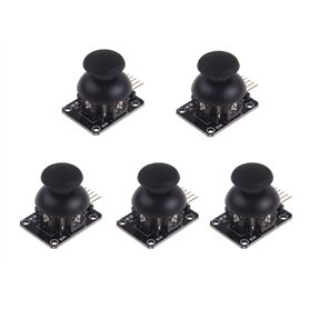 WINGONEER 5PCS PS2 Joystick Game Controller XY Deux Axes Joystick Breakout Module pour Arduino