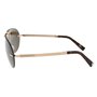 Ermenegildo Zegna EZ0015 C65, Métallique/ivoire