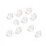 Cunluna 10pcs caoutchouc boucle d'oreille Retour Fiche capuchon Transparente souple en silicone anti-allergique sécurité Boucles